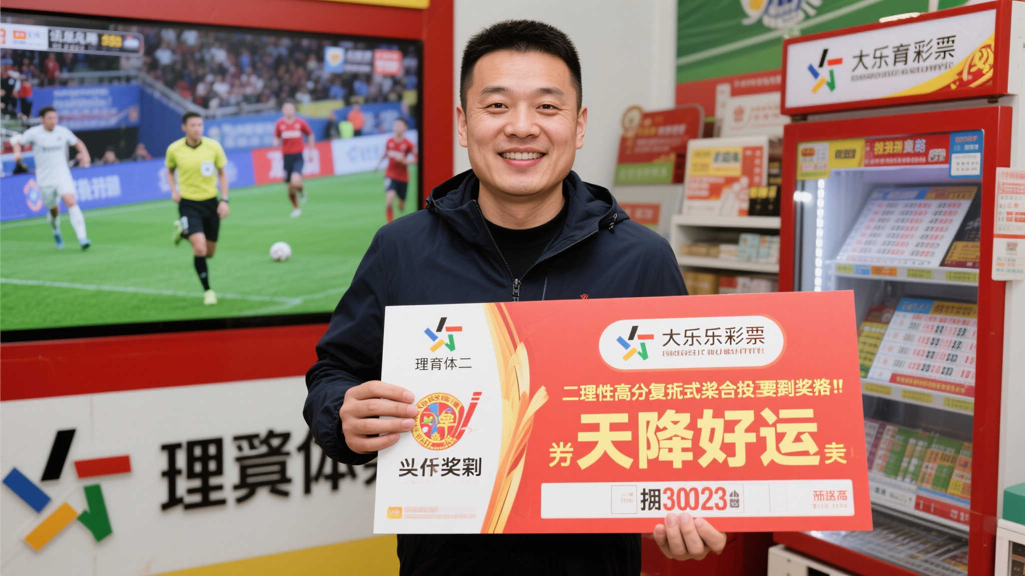 男子凭竞彩奖金购彩,喜中大乐透2220万大奖 男子凭竞彩奖金购彩,喜中大乐透2220万大奖