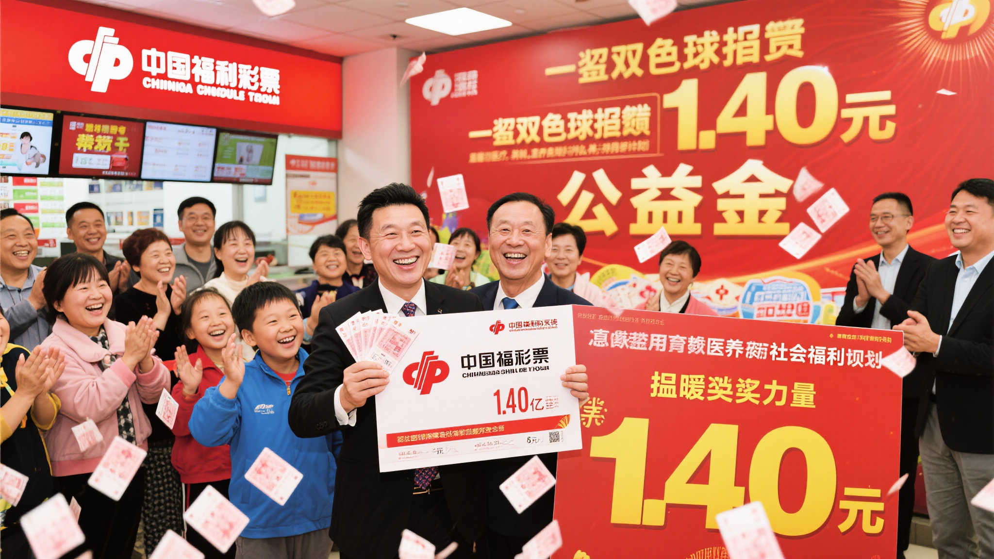 双色球第2025-052期爆出27注一等奖,公益金高达1.40亿元 双色球第2025-052期爆出27注一等奖,公益金高达1.40亿元