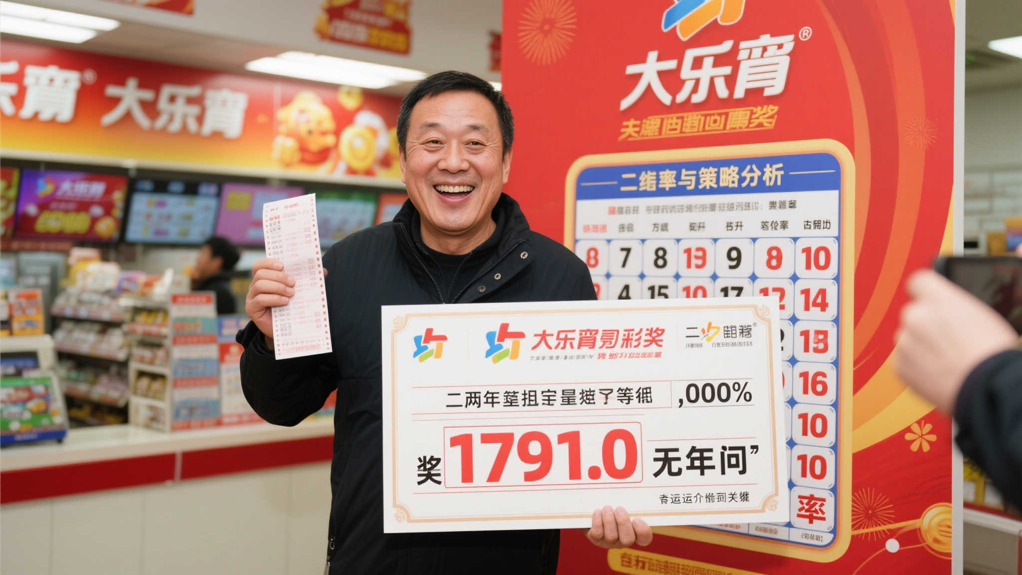 大乐透1791万中奖者震惊:两年坚持只买一组号码 大乐透1791万中奖者震惊:两年坚持只买一组号码