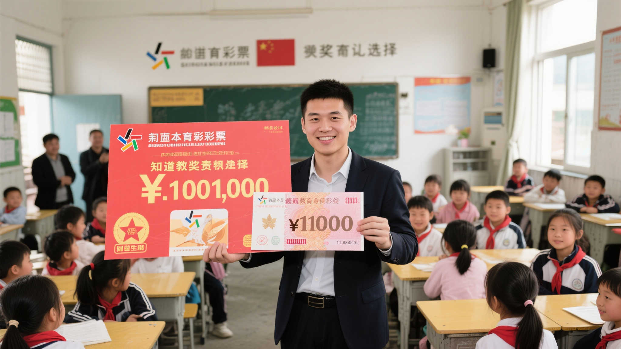 小哥20元中大乐透千万巨奖 兑奖后赶回课堂教学生 小哥20元中大乐透千万巨奖 兑奖后赶回课堂教学生