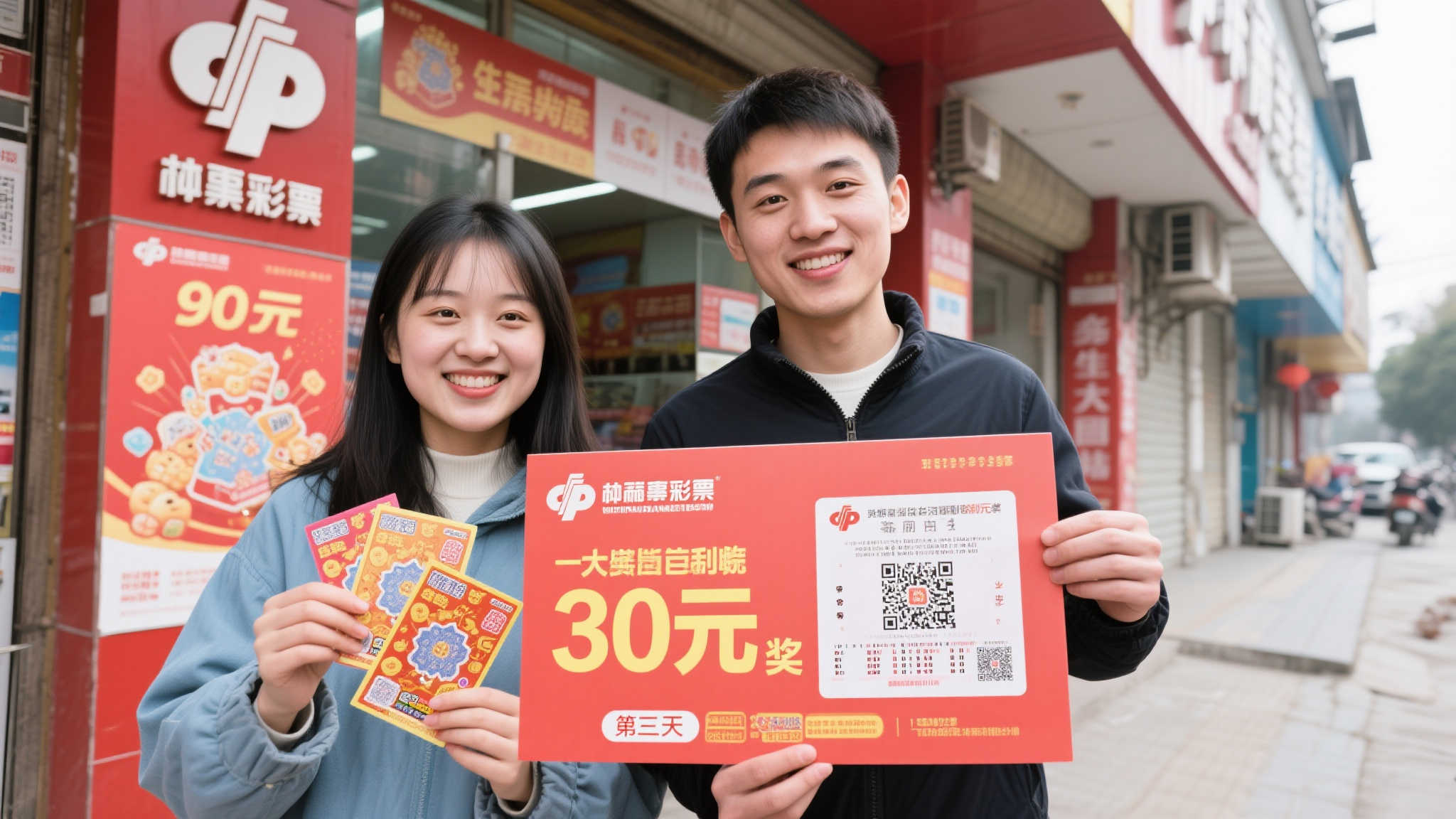 年轻情侣玩福彩刮刮乐仅4天即中30万:仍将脚踏实地努力工作 年轻情侣玩福彩刮刮乐仅4天即中30万:仍将脚踏实地努力工作