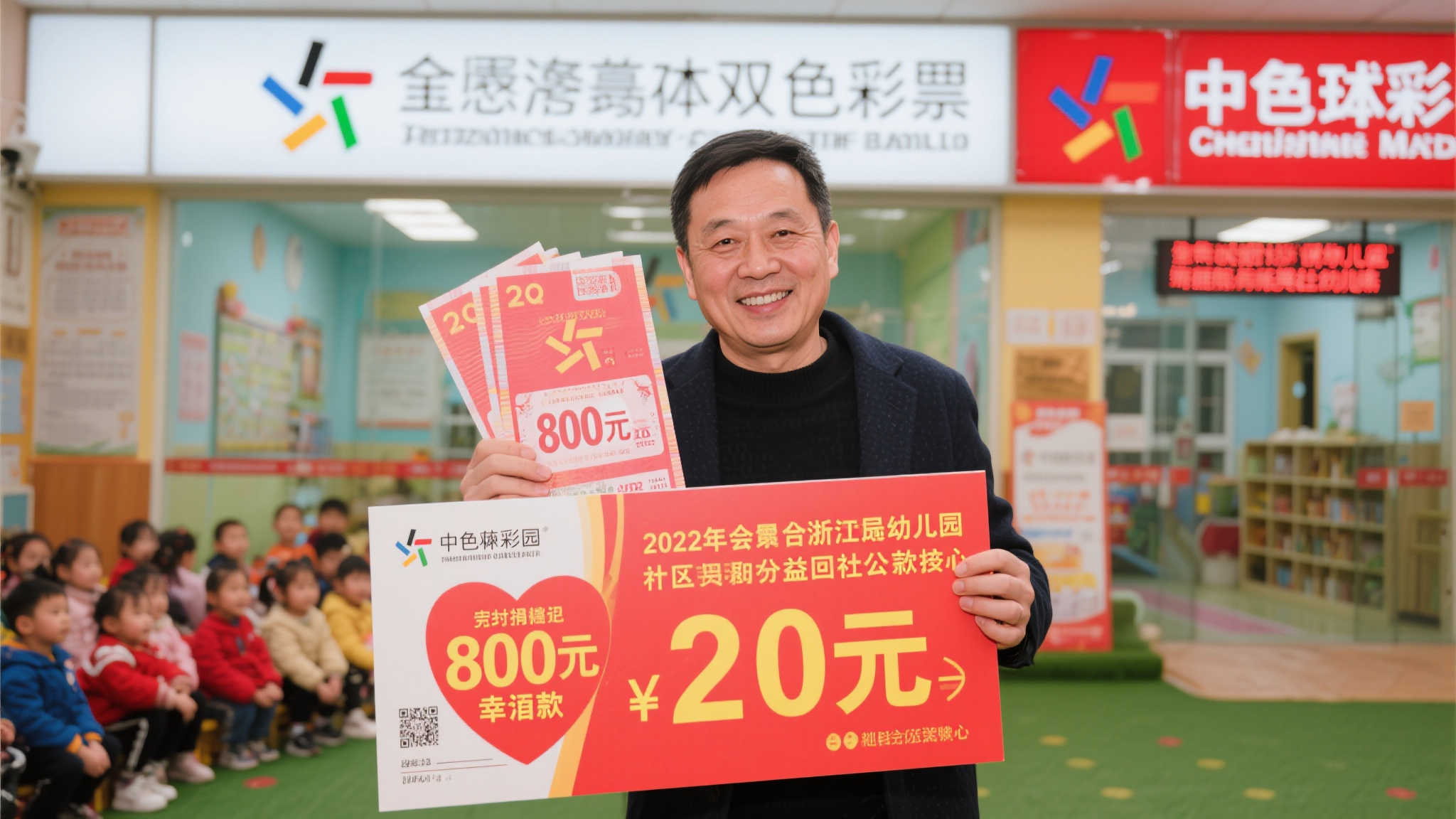 铁杆彩民喜中双色球千万大奖 兑奖现场慷慨捐款36.6万