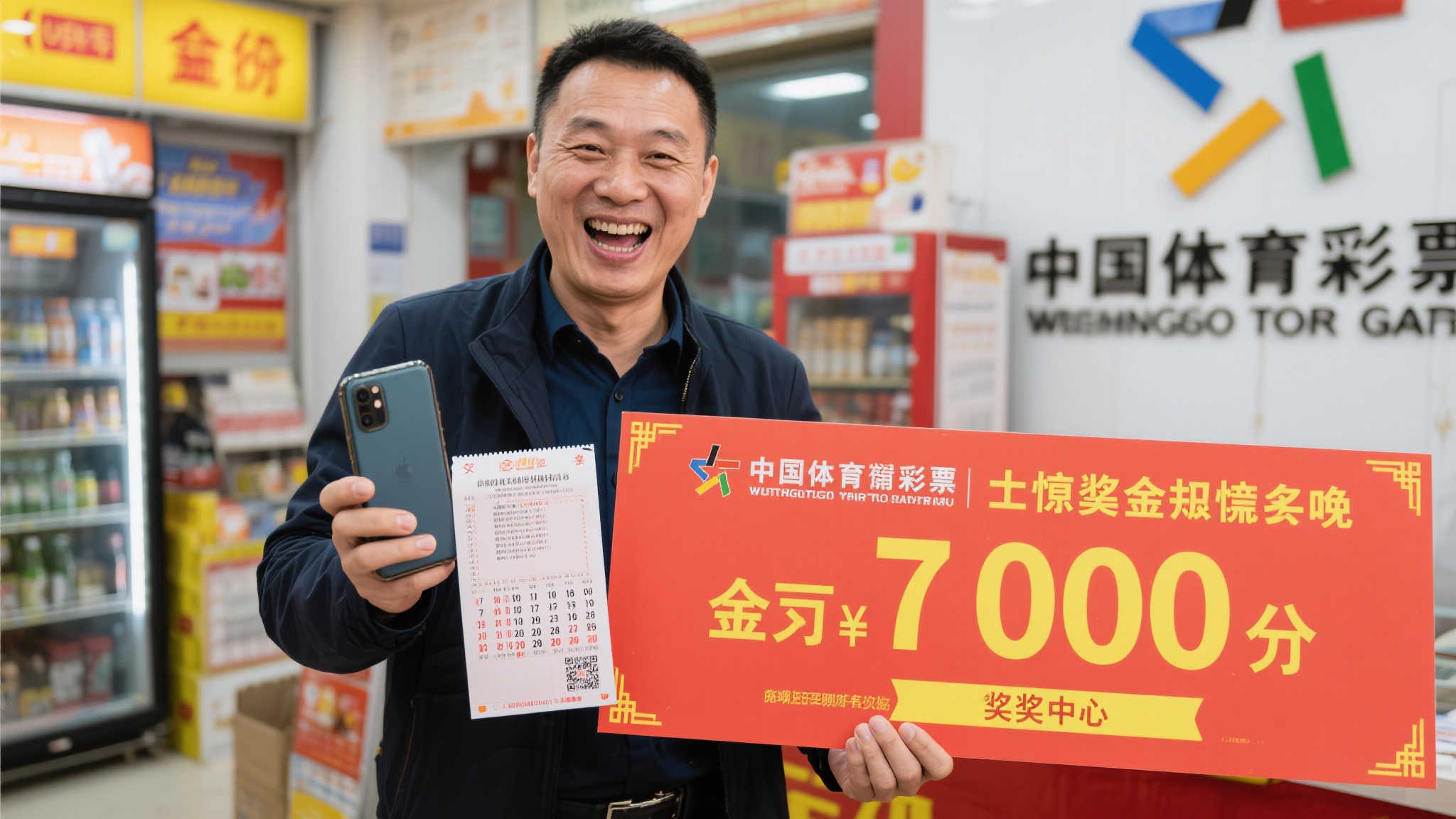 深圳福田大叔惊喜斩获胜负彩630万巨奖