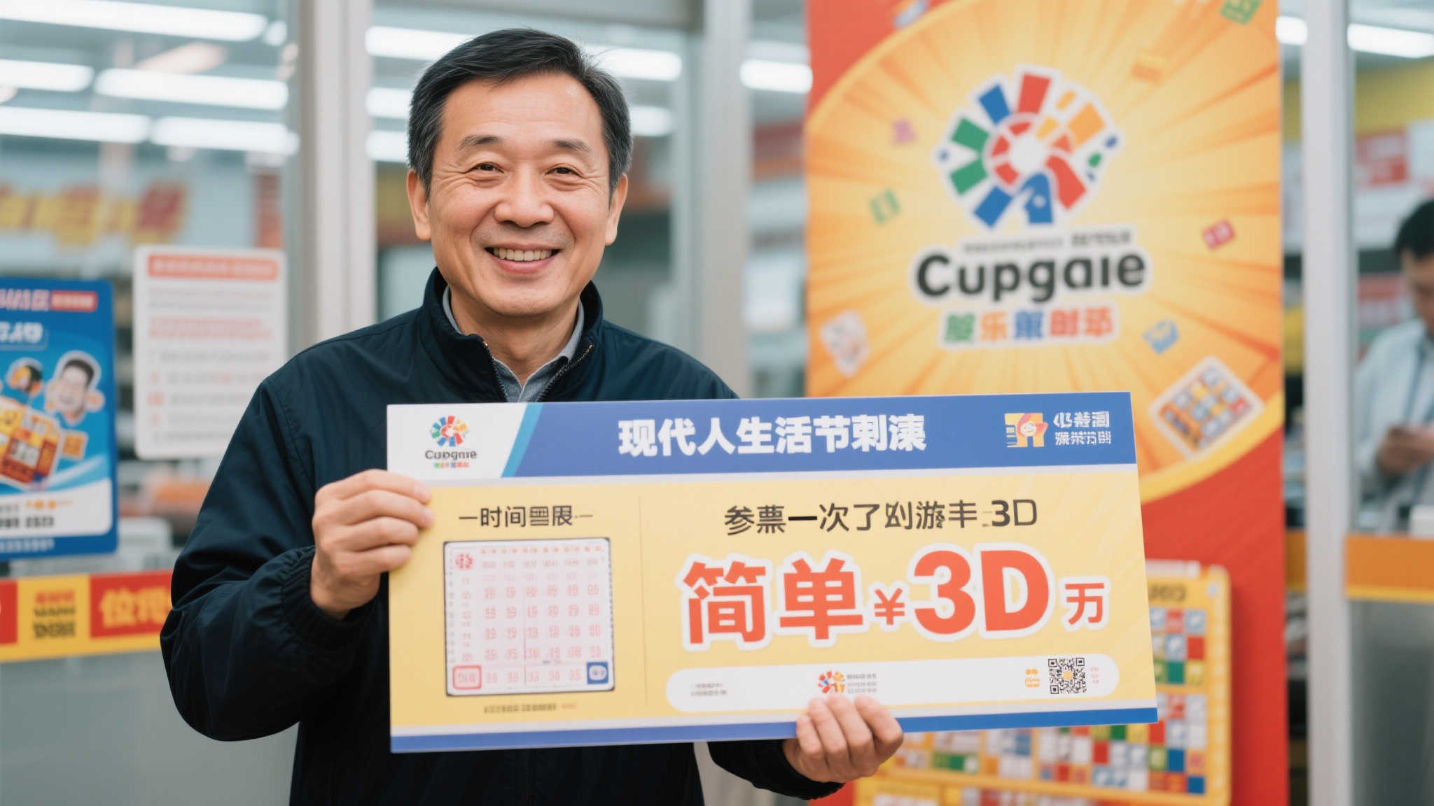 铁杆粉丝336倍投揽获3D游戏34万大奖 平时因忙碌少买彩票