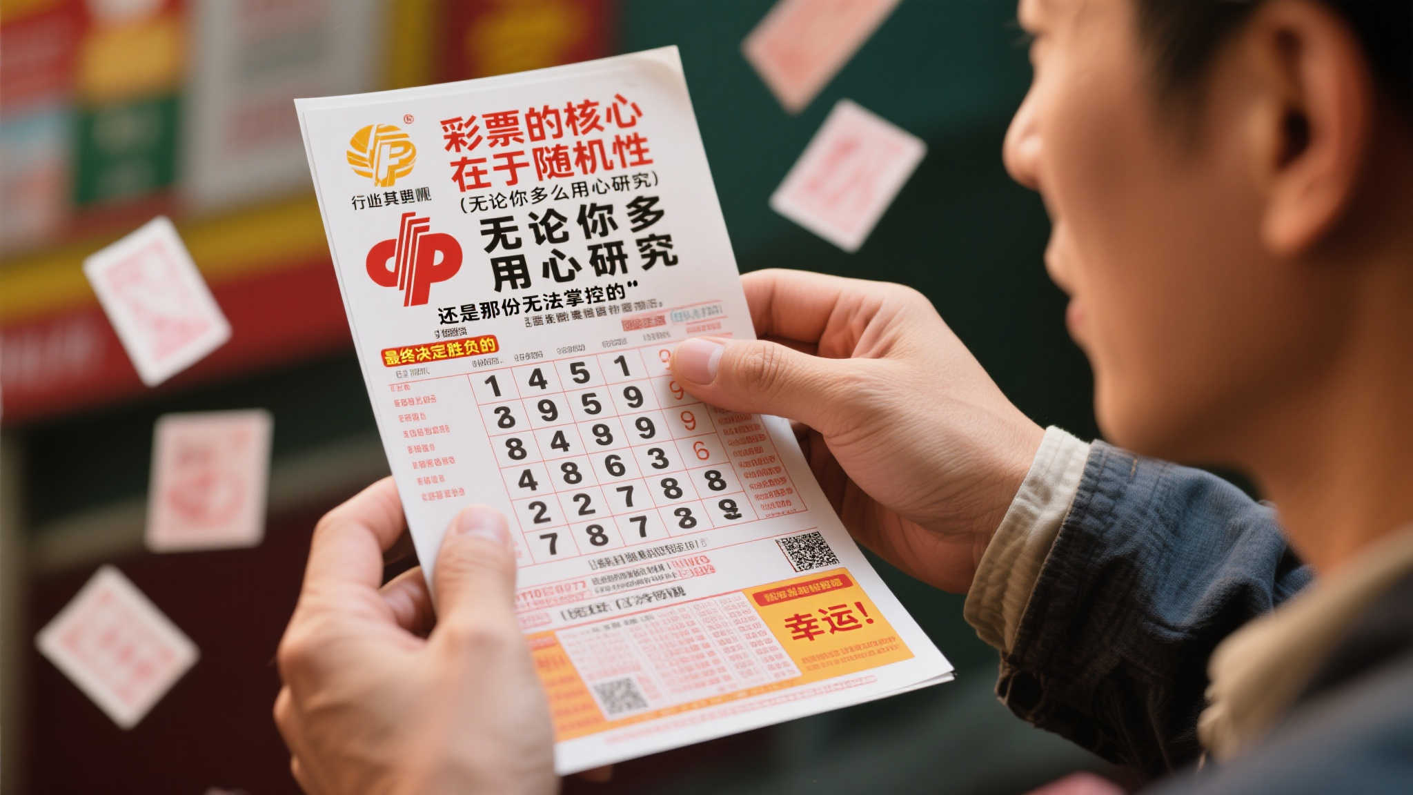 20年老彩民喜中大乐透248万：运气才是制胜关键